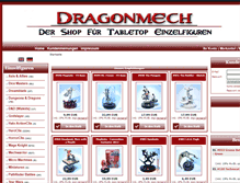 Tablet Screenshot of dragonmech.de
